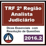 TRF2 - RJ ES - Analista Judiciário TRF 2ª Região 2016.2